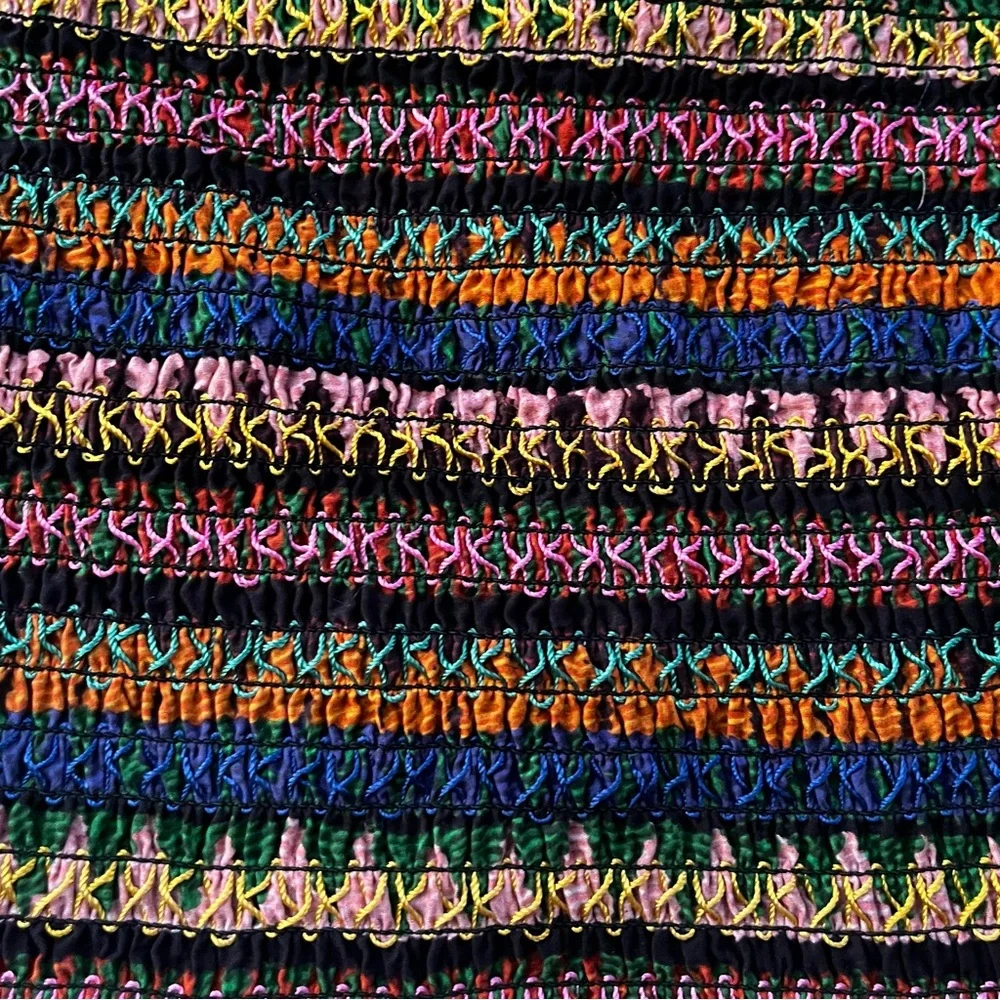 NWT Farm Rio Graphic Toucans Stripe Mini Skirt in Multi - Size XL - Picture 4 of 11